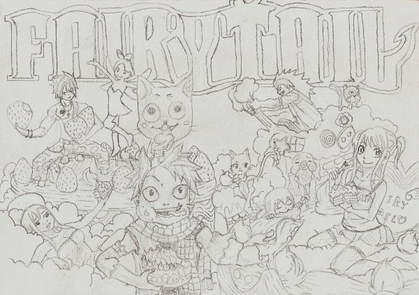 Coloriage Fairy Tail à colorier - Dessin à imprimer coloriage fairy tail gajeel