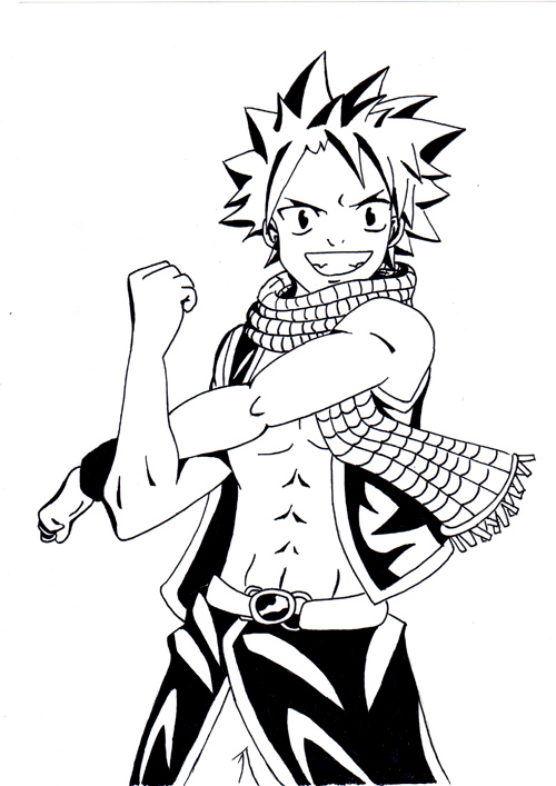 dessin manga fairy tail