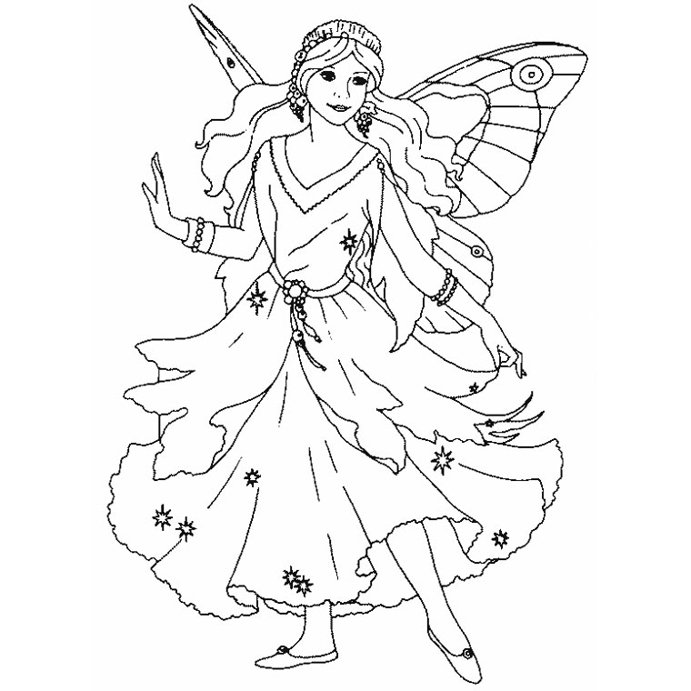 19 dessins de coloriage Fée Clochette Gratuit à imprimer coloriage fee clochette gratuit