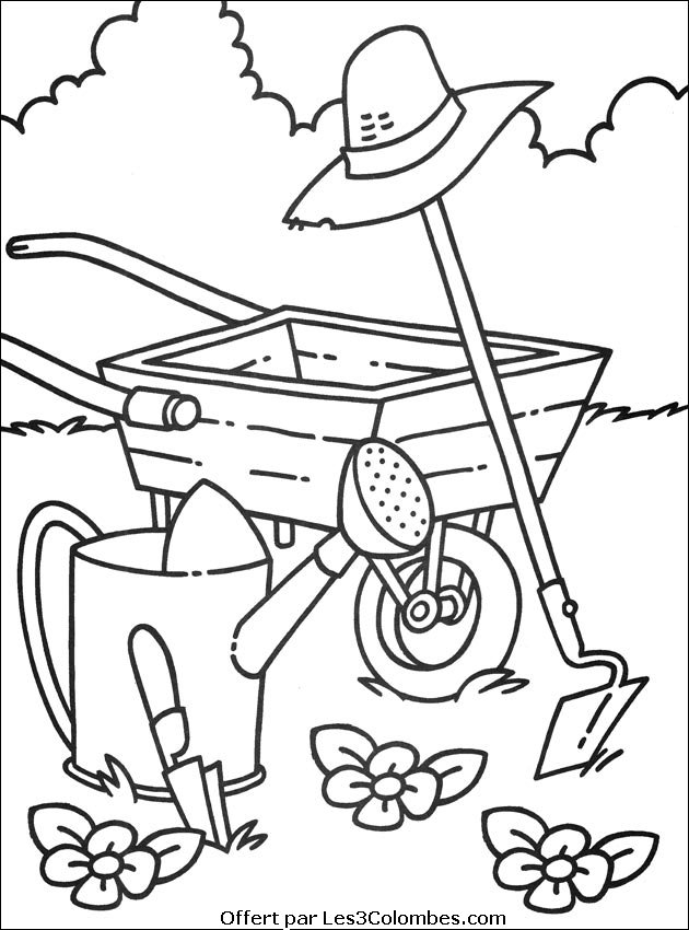 coloriage ferme playmobil