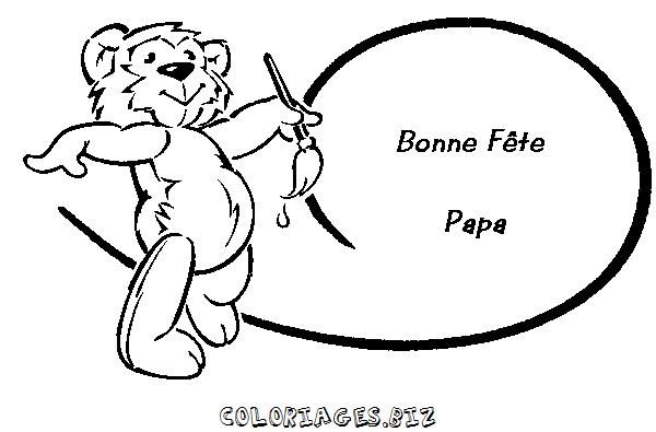 dessin et poeme fete des peres