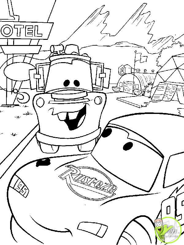 coloriage flash mcqueen