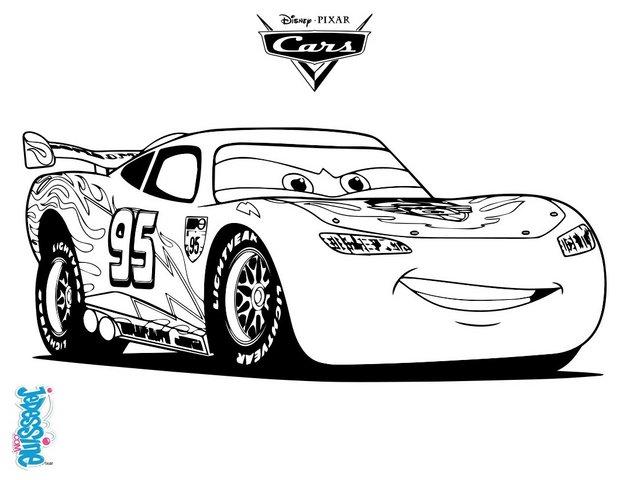 coloriage flash mcqueen 2 gratuit