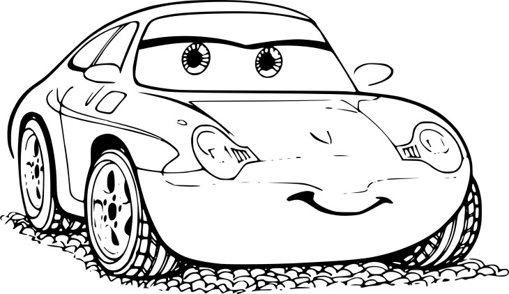 dessin de flash mcqueen 2