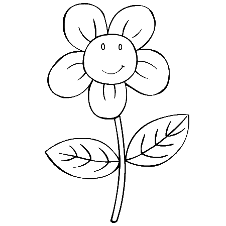 Dessin Fleur Dhibiscus