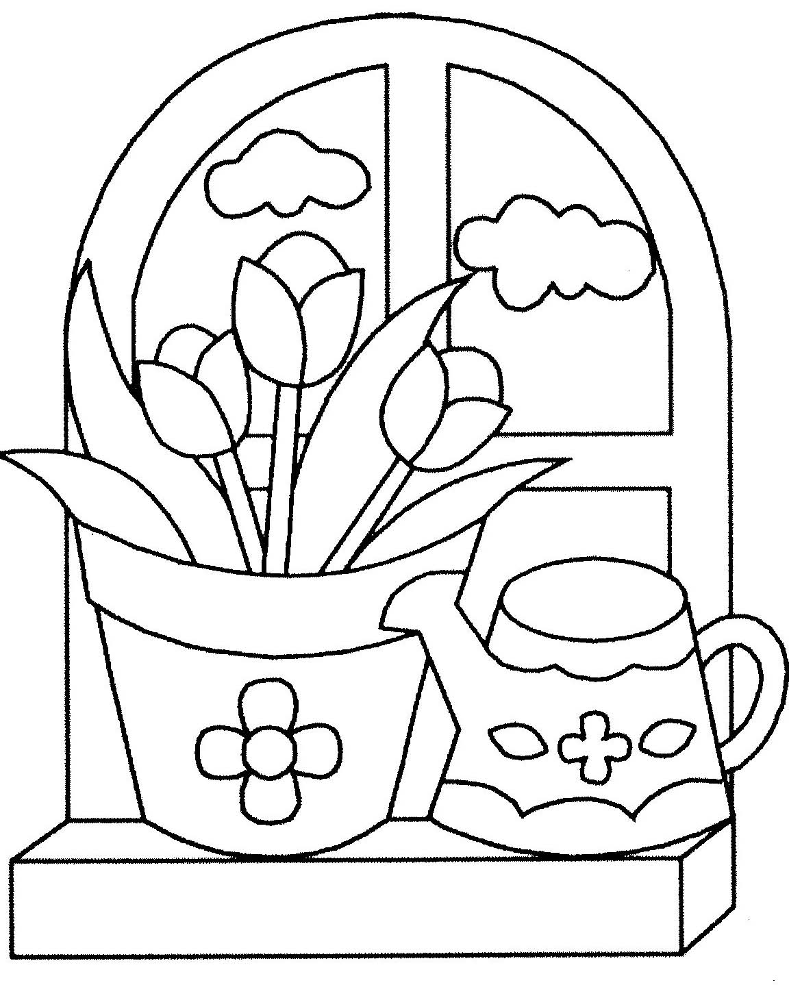 coloriage fleurs dete