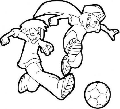 coloriage foot 2 rue tag