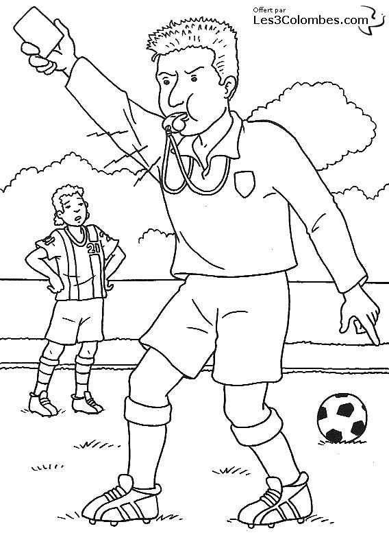 coloriage foot barca