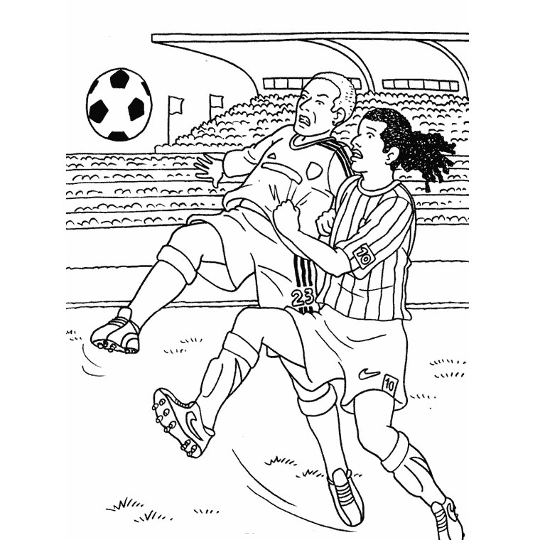 coloriage foot coupe monde 2010