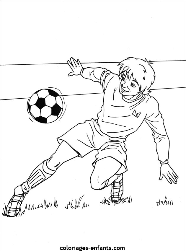 20 Dessins De Coloriage Football à Imprimer