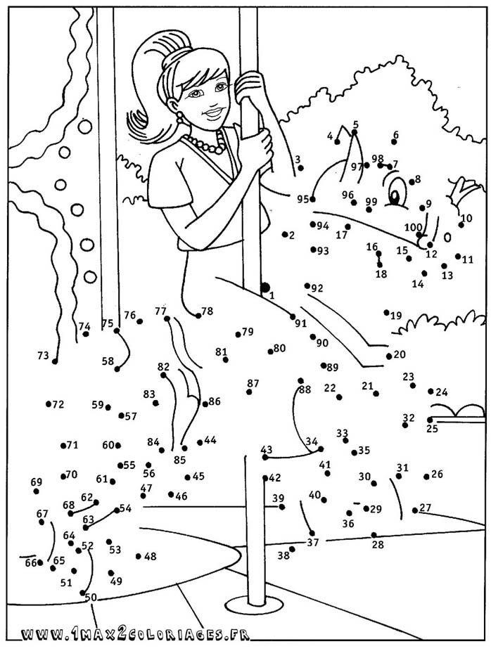 101 dessins de coloriage Foraine à imprimer