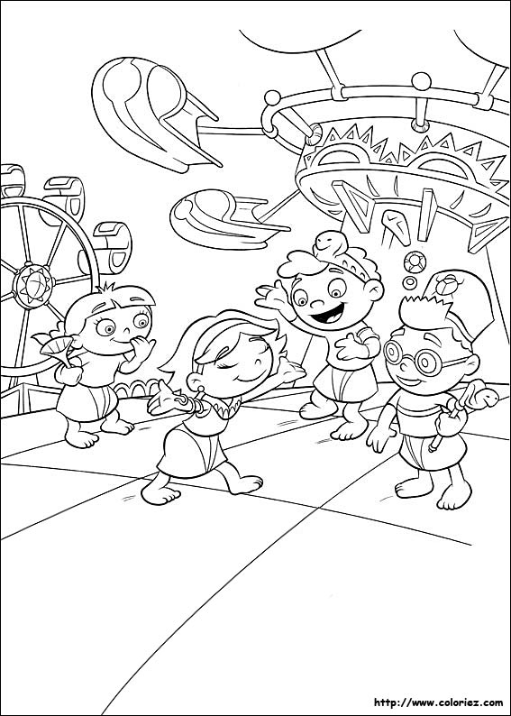 Coloriage Foraine à colorier - Dessin à imprimer dessin magique fete foraine