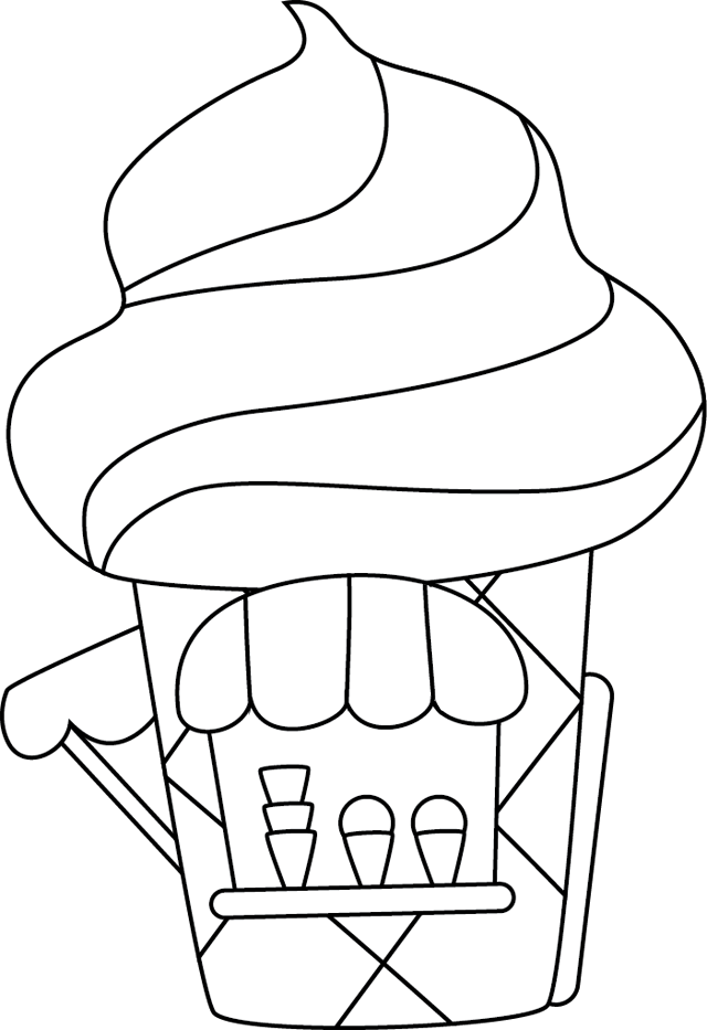 Dessin A Colorier Manege Fete Foraine