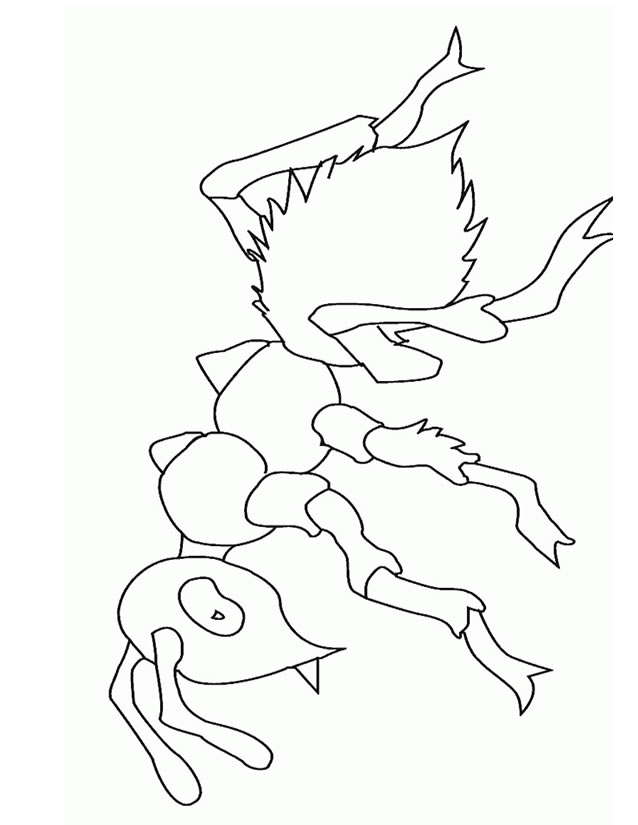 114 Dessins De Coloriage Fourmi A Imprimer