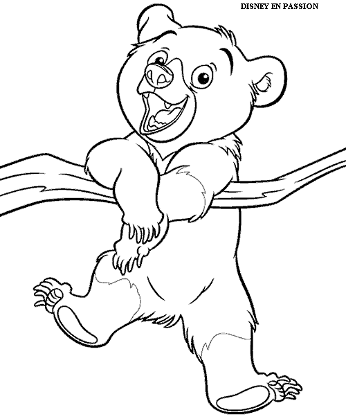 Coloriage Frere Des Ours