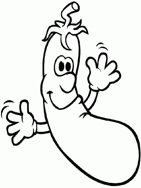 96 dessins de coloriage Fruits Et Légumes Rigolos à imprimer