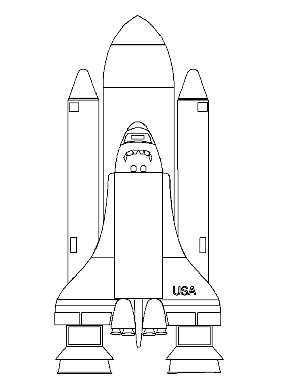 dessin de fusée