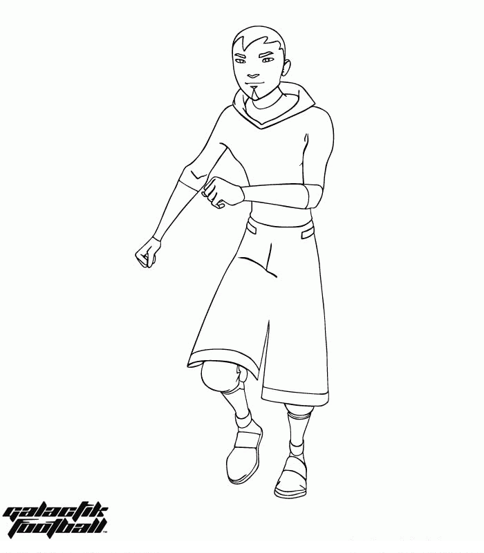 coloriage de galactik football