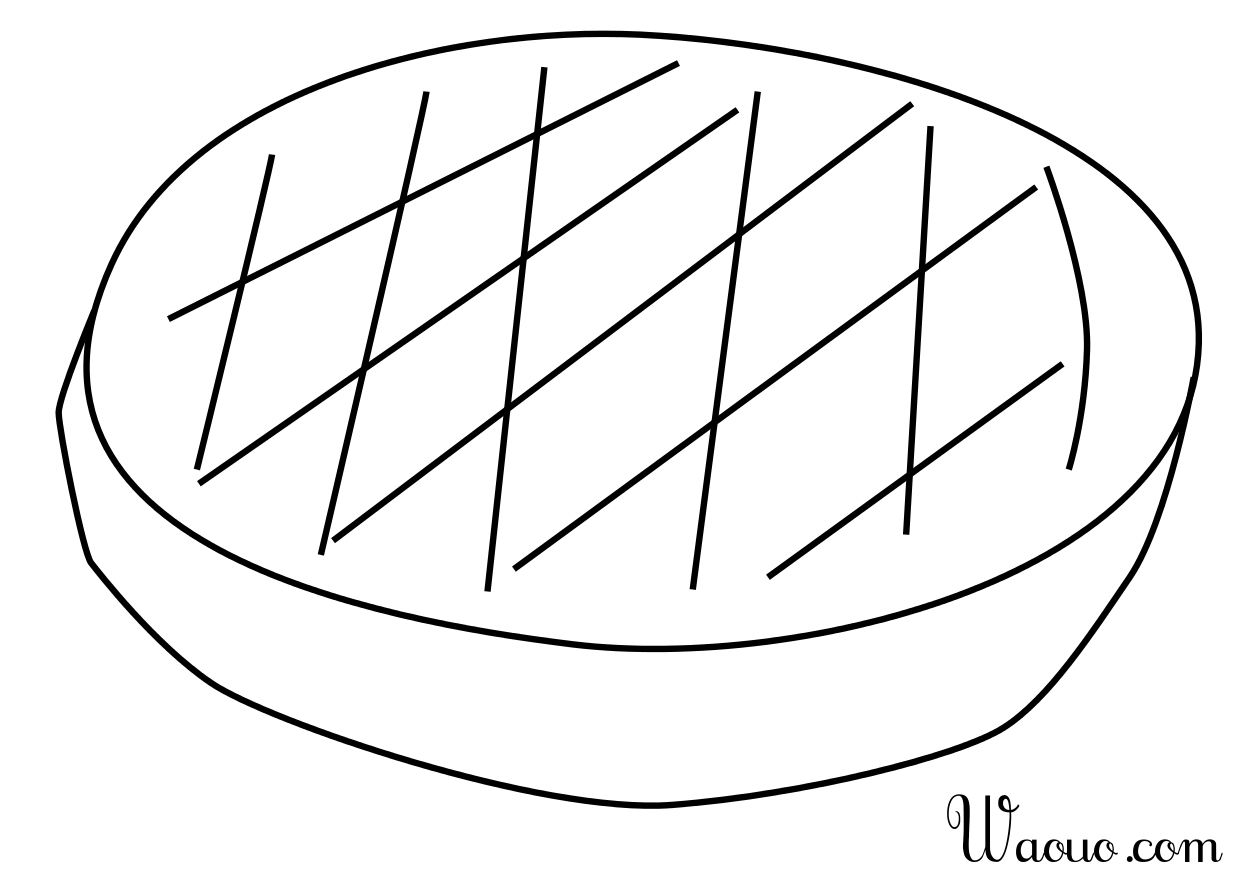 coloriage à dessiner codé galette des rois