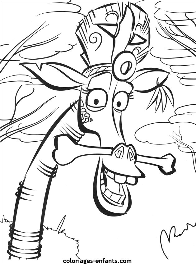 dessin petshop girafe