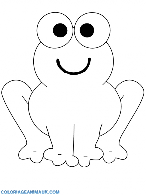 coloriage grenouille à imprimer - Coloriage Grenouilles à imprimer Coloriages Animaux