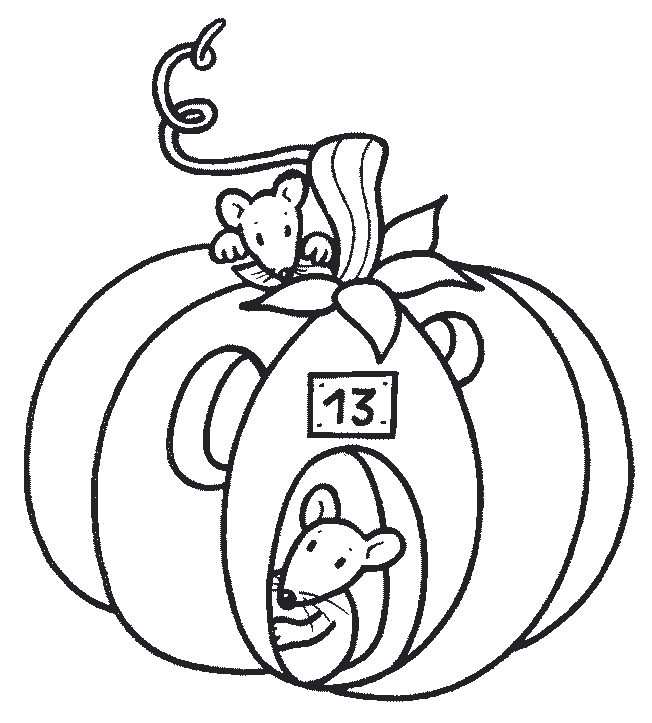 94 dessins de coloriage Halloween Citrouille à imprimer
