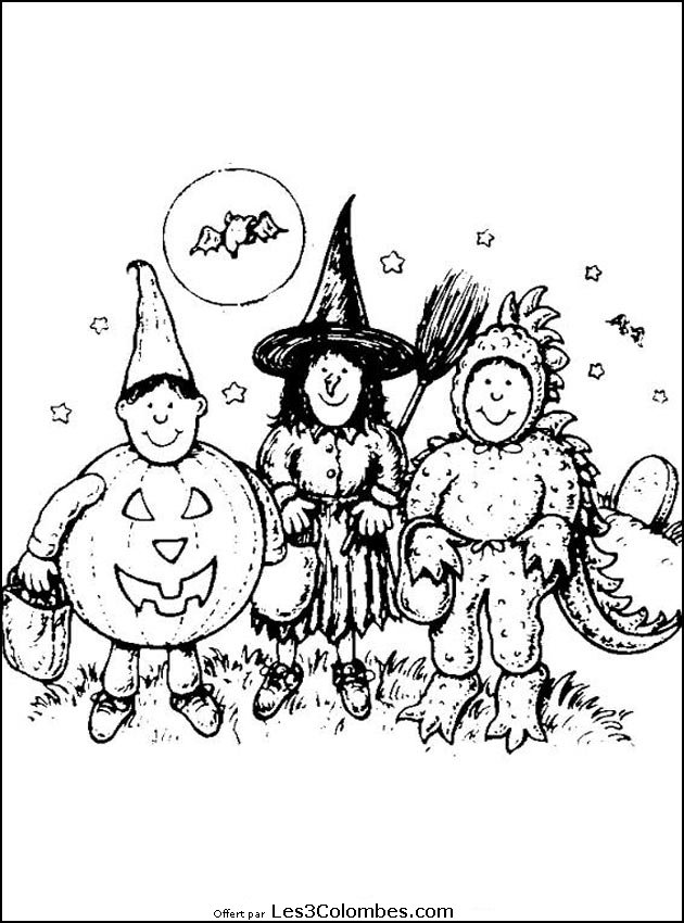 98 dessins de coloriage Halloween En Ligne Gratuit à imprimer coloriage halloween en ligne gratuit