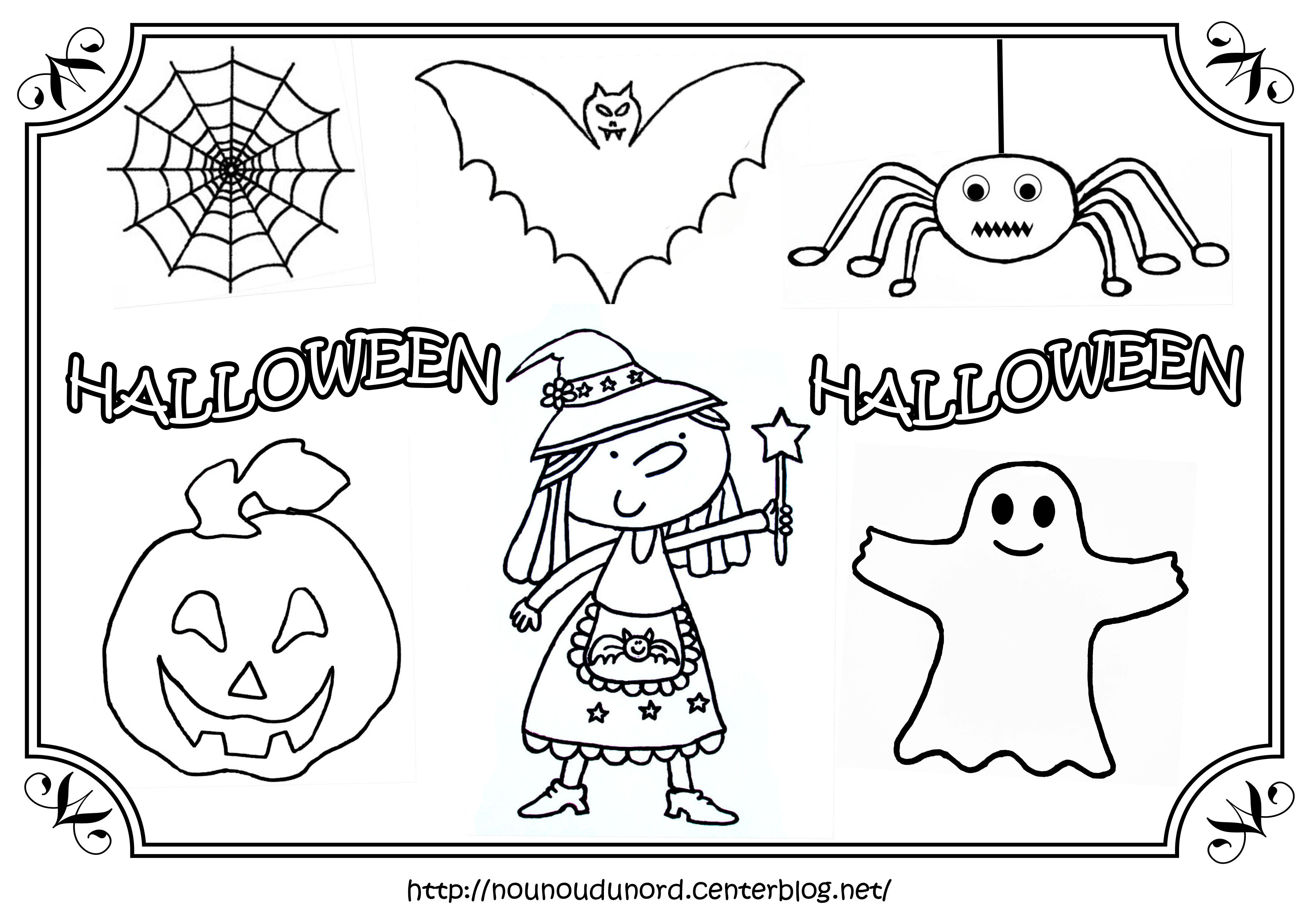 Coloriages d Halloween