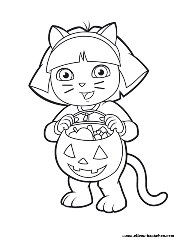 coloriage a imprimer halloween gratuit