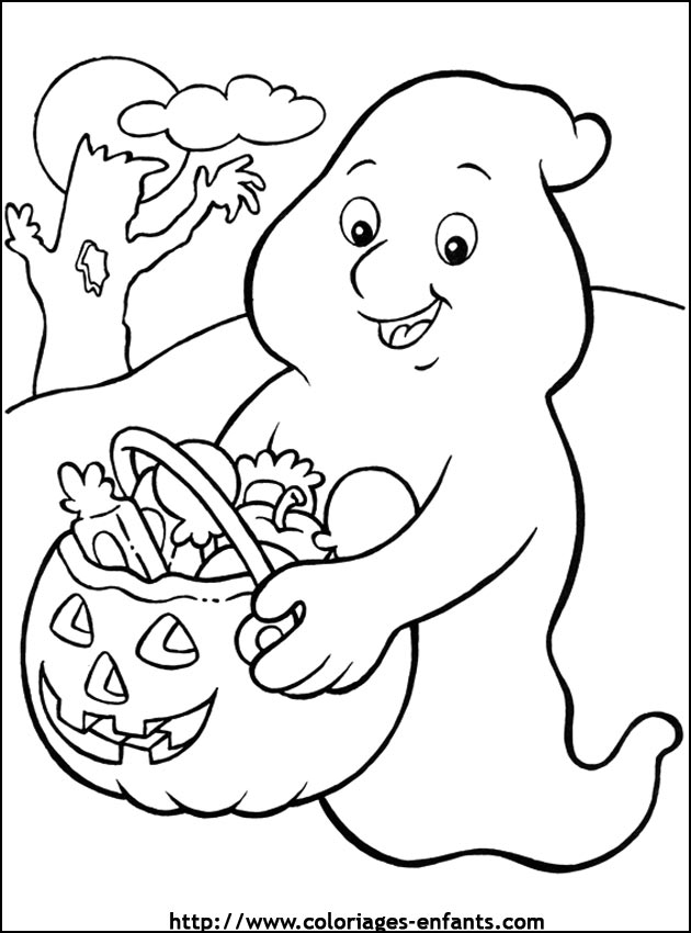 coloriage  dessiner halloween toupty