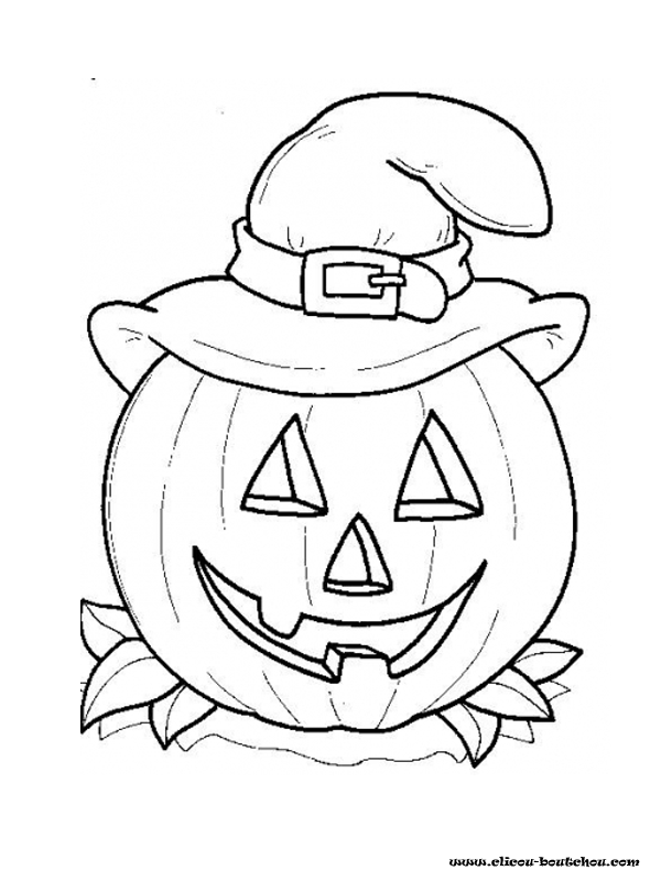 coloriage masque halloween imprimer