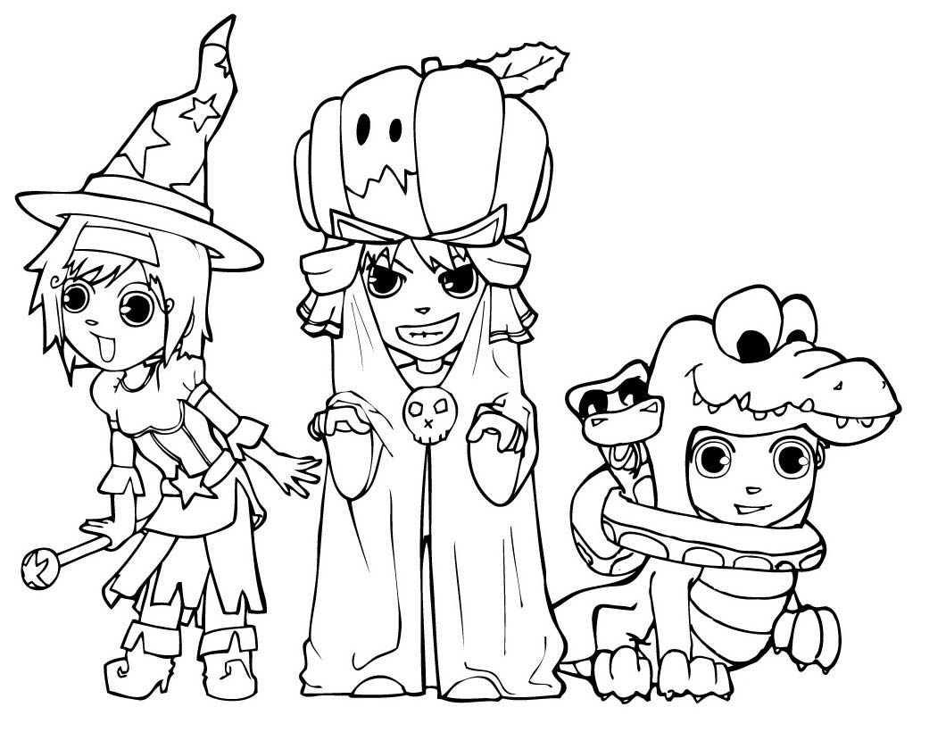 131 dessins de coloriage Halloween à imprimer