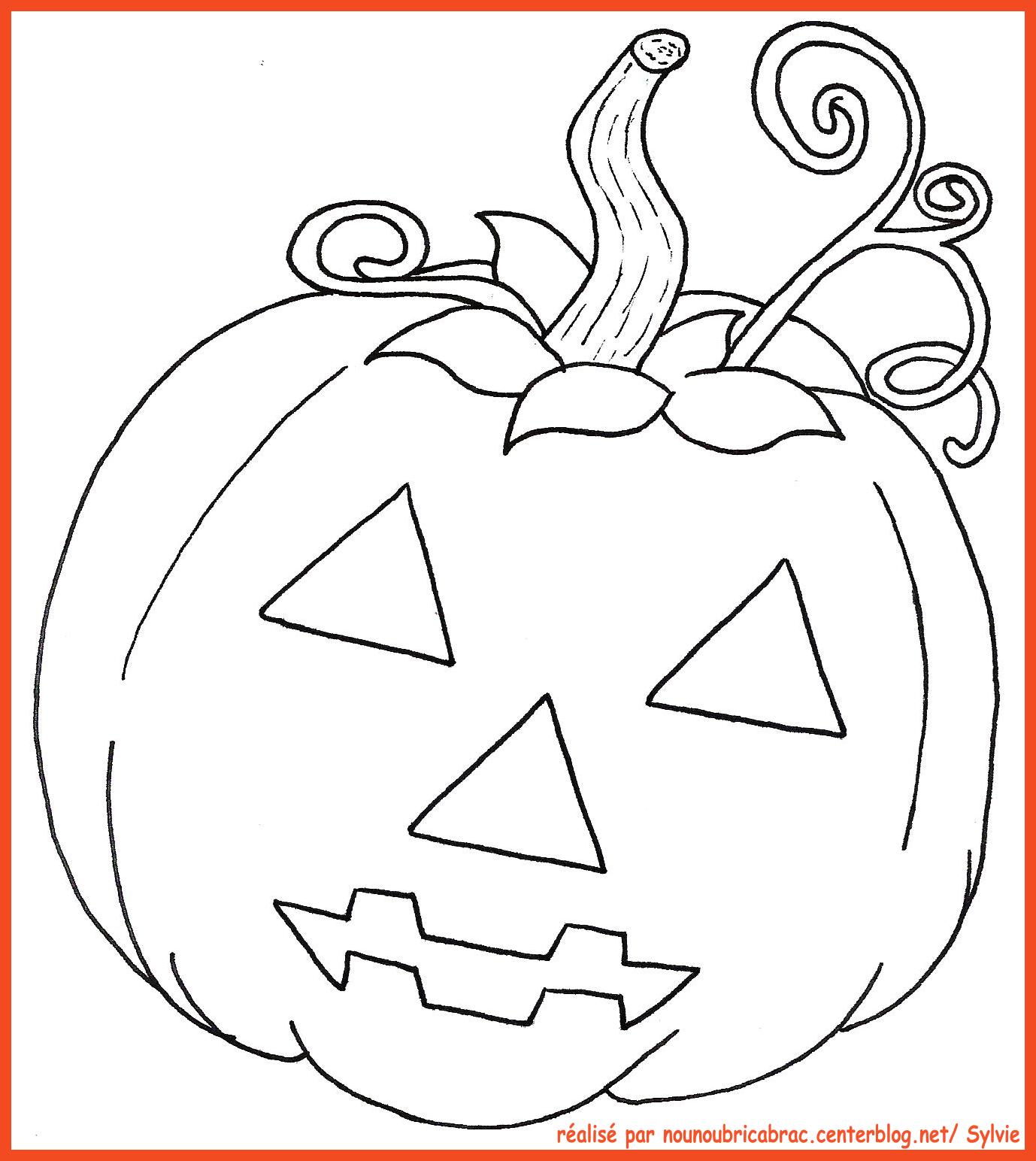 coloriage halloween