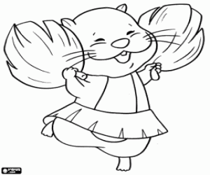 dessin hamster hamtaro