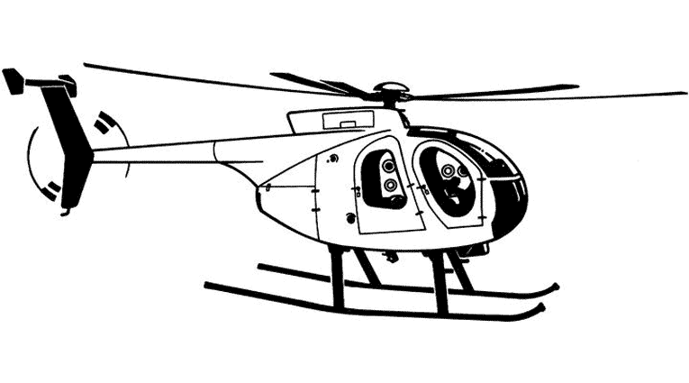 coloriage cars helicoptere