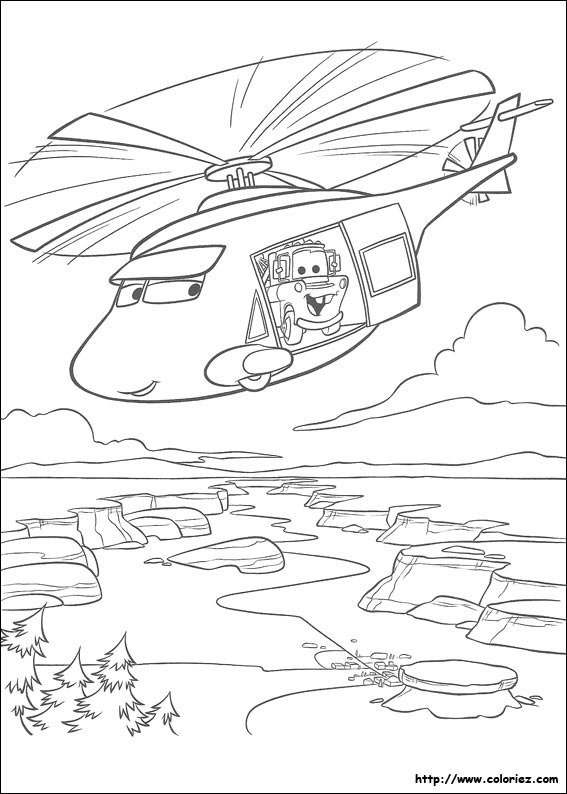 dessin helicoptere gratuit