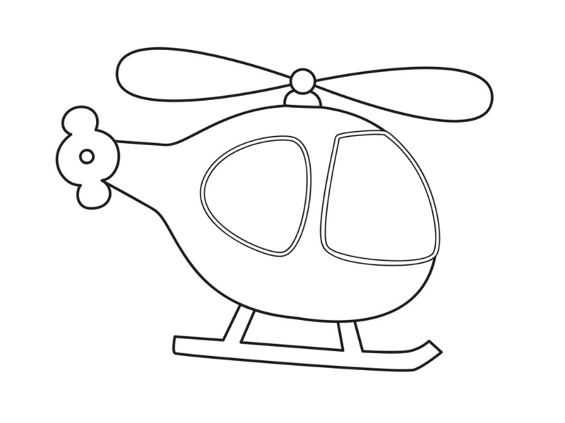 coloriage helicoptere sam le pompier