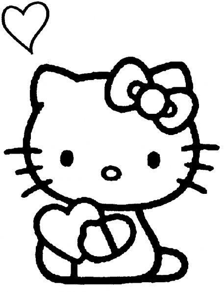 coloriage hello kitty pour anniversaire