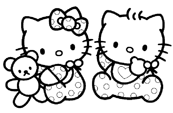 top coloriage hello kitty