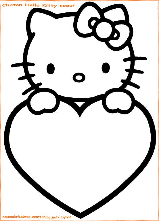 valisette coloriage hello kitty