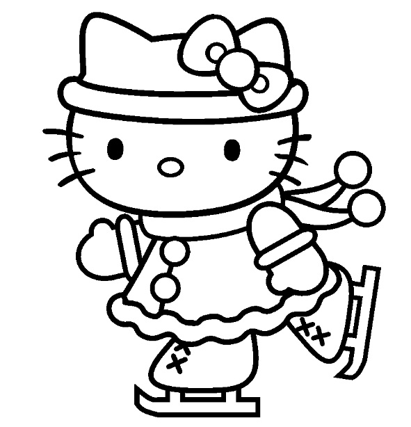 Coloriage204 Coloriage Hello Kitty En Ligne