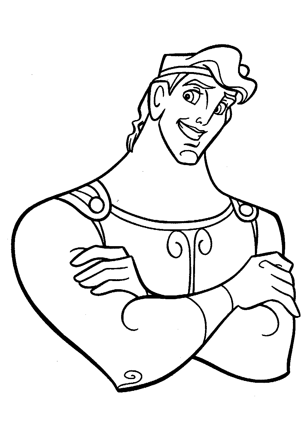 vrac coloriage hercule