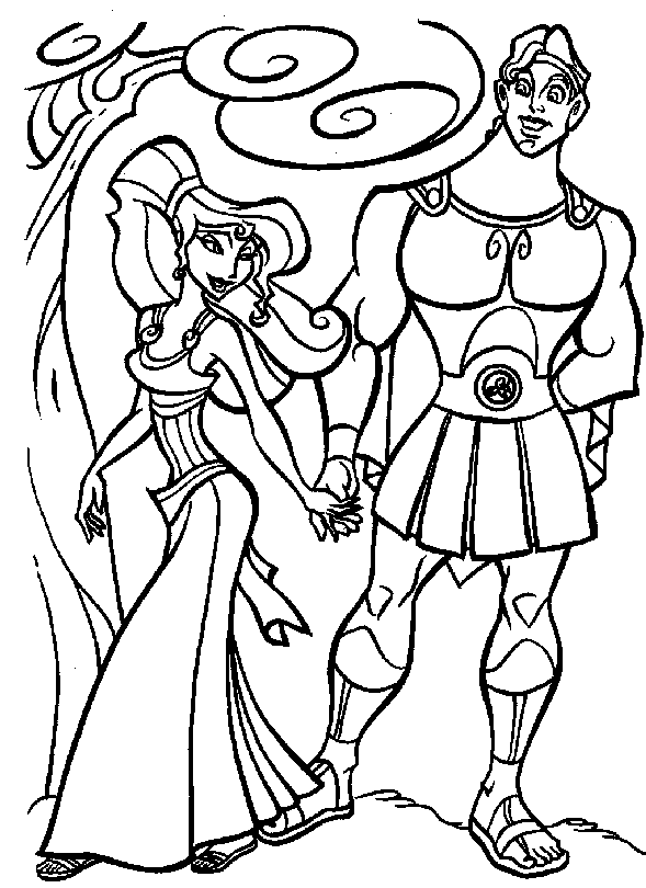 coloriage pif hercule