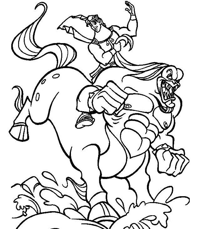 jeux de coloriage hercule