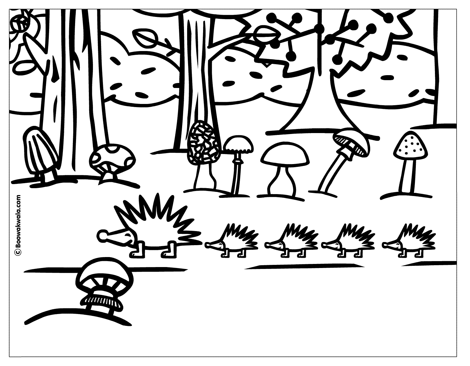 coloriage à dessiner herisson tete a modeler