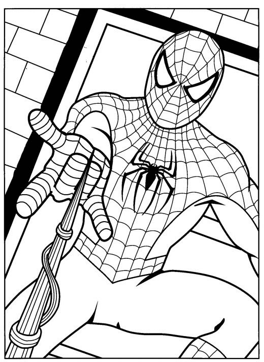 coloriage hero imprimer