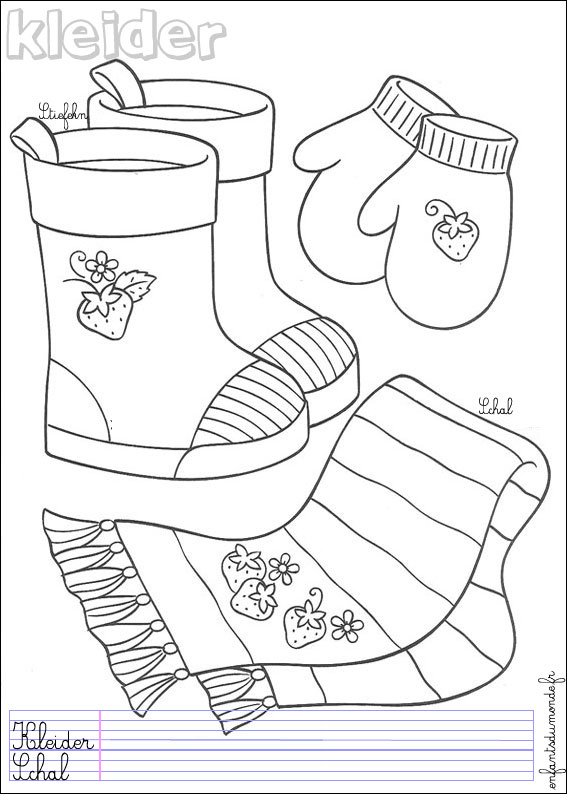 12 dessins de coloriage Hiver Maternelle à imprimer coloriage hiver maternelle