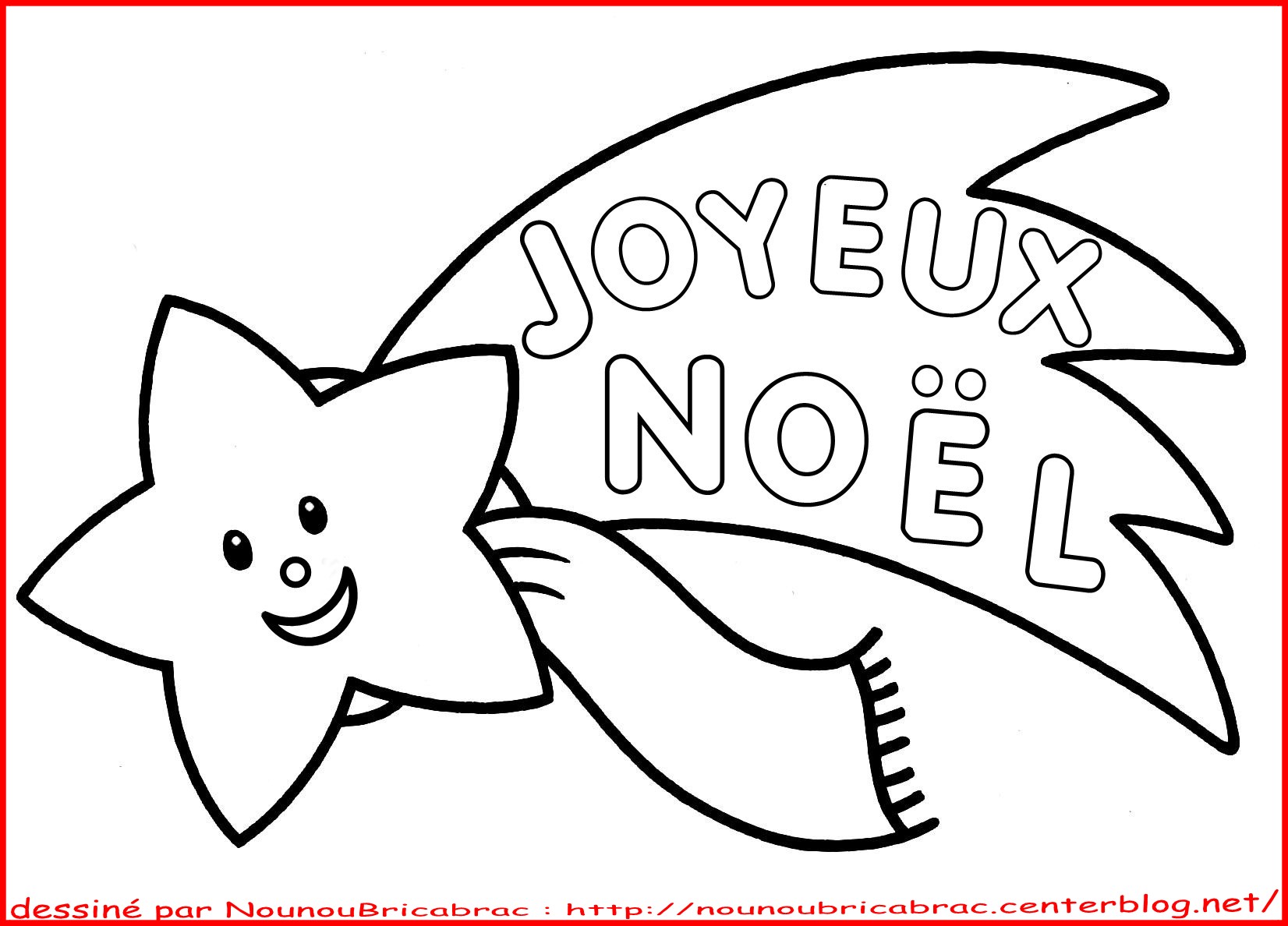 Joyeux Noel Enfant Coloriage