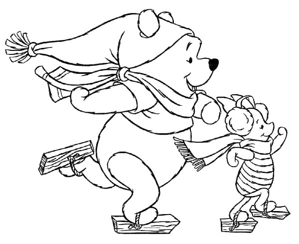 coloriage hiver gs
