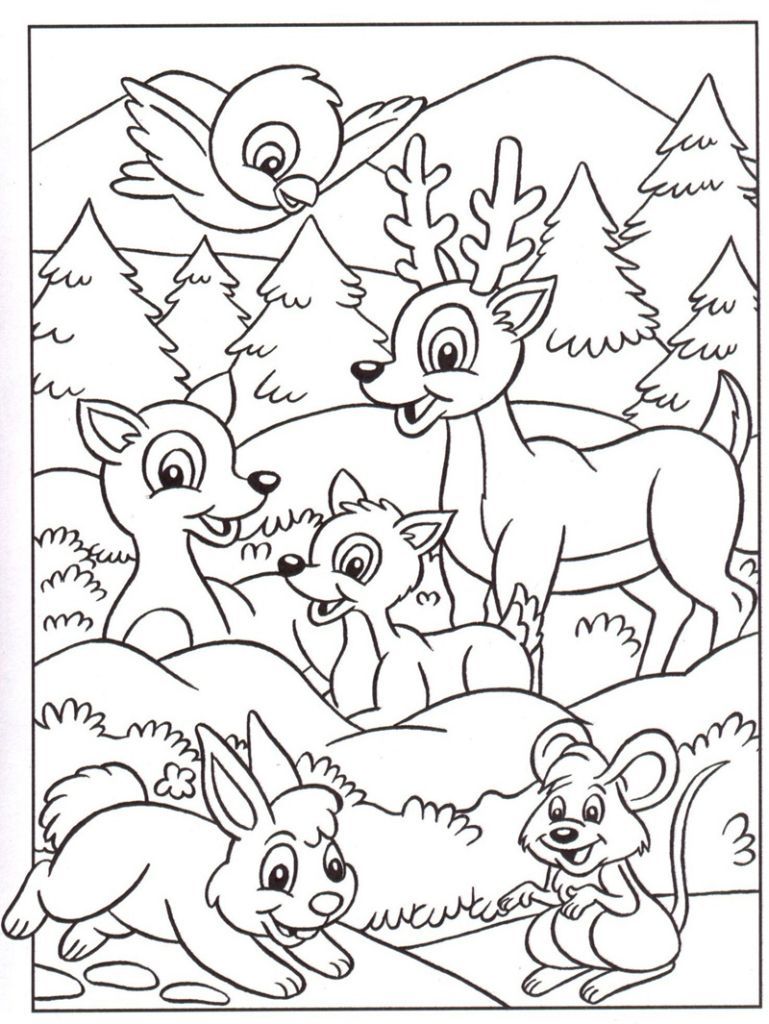TOP40+ Coloriage Hiver Maternelle Images – Lesgenissesdanslmais